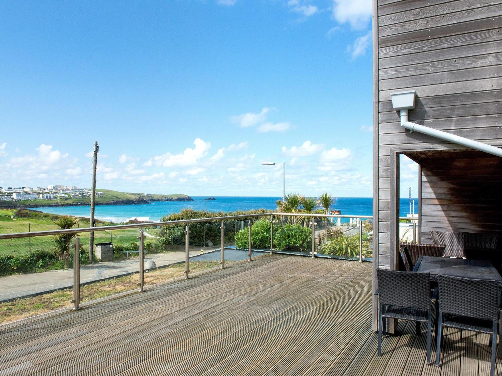 Fistral View - 3 Cribbar Apartamento New Quay Exterior foto