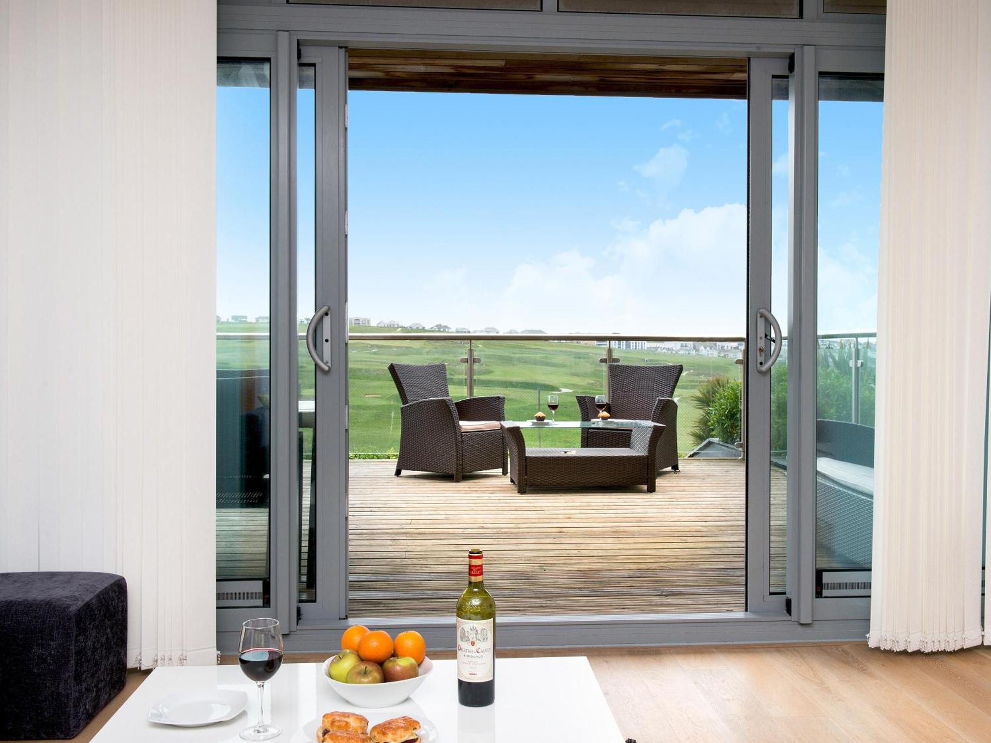 Fistral View - 3 Cribbar Apartamento New Quay Exterior foto